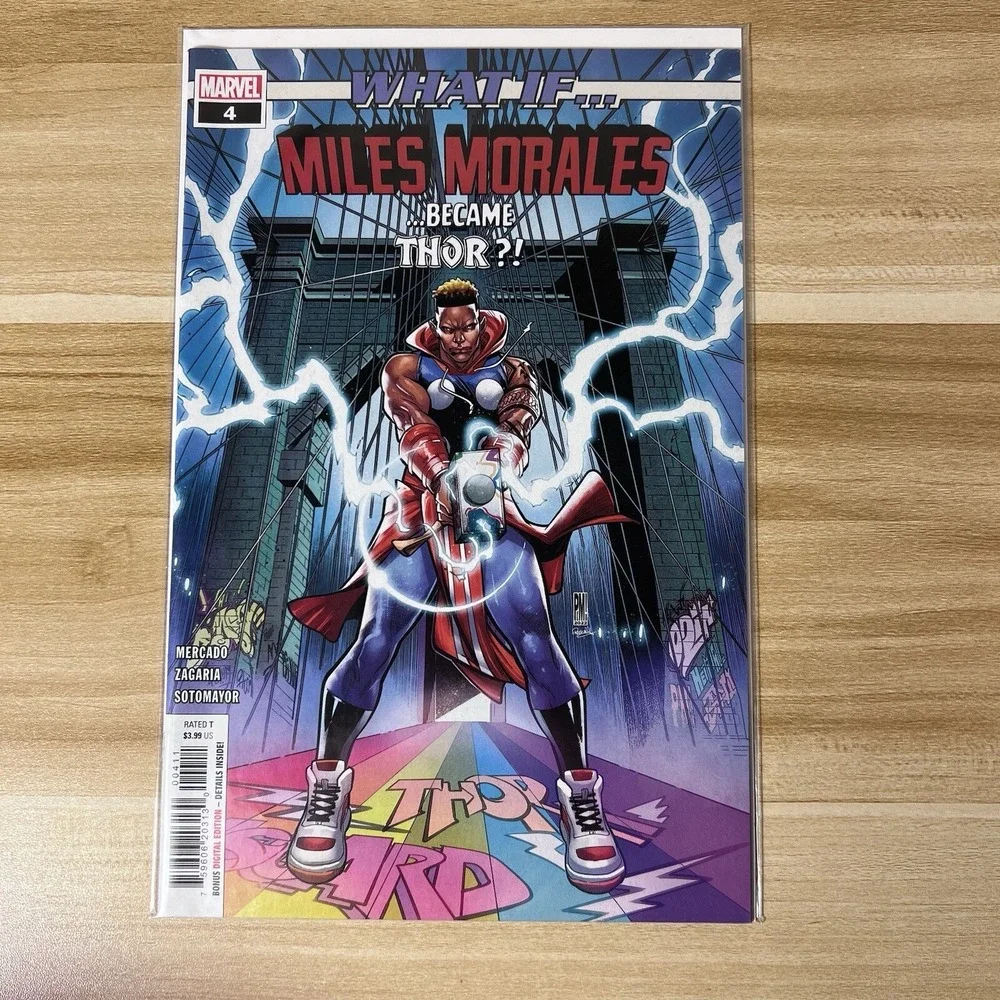 What If‎ Miles Morales #4 Became Thor (2022)